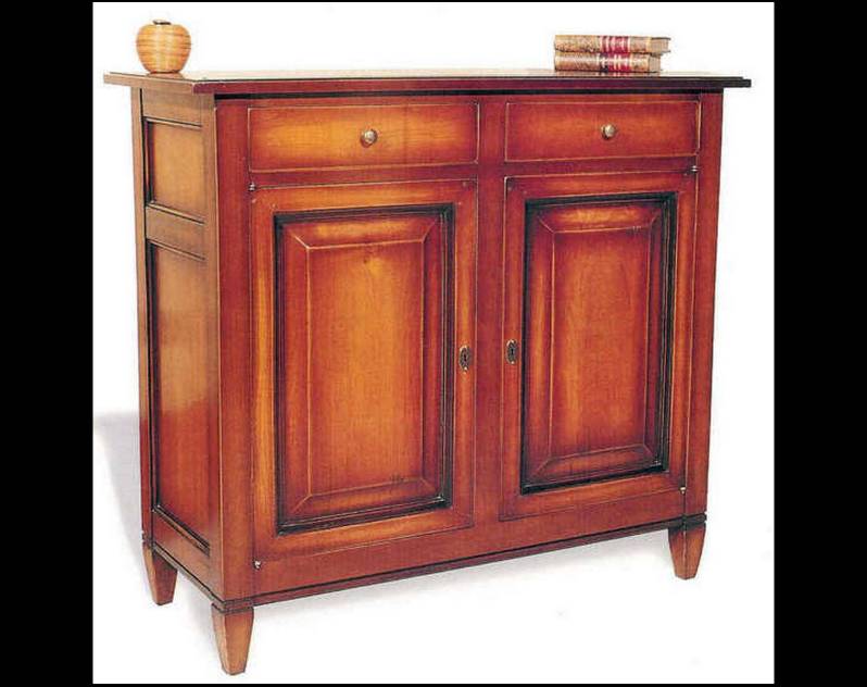 Aparador Modelo París terminado en color Cerezo...